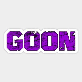 HOCKEY GOON Sticker